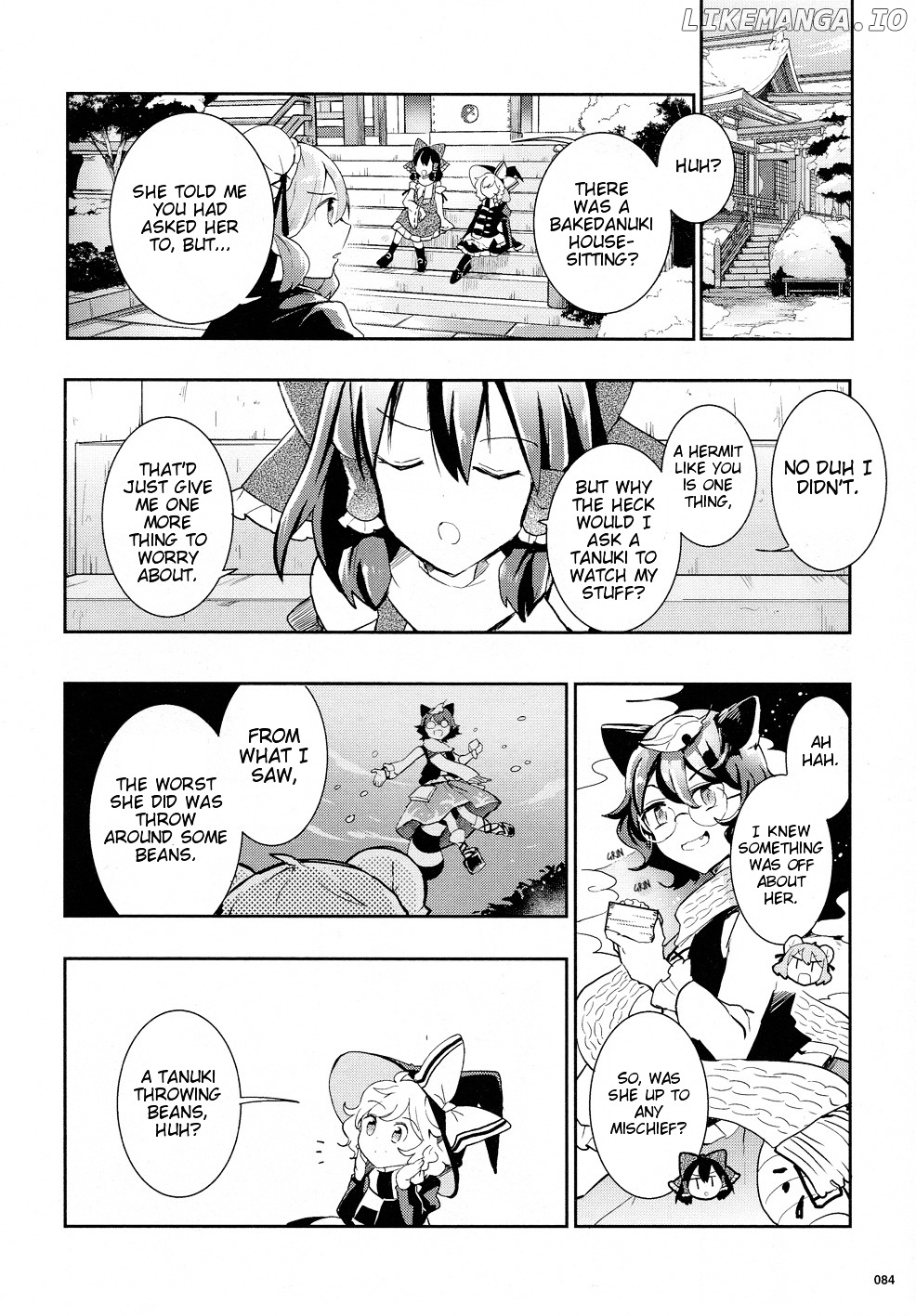 Touhou Ibarakasen - Wild and Horned Hermit chapter 32 - page 6