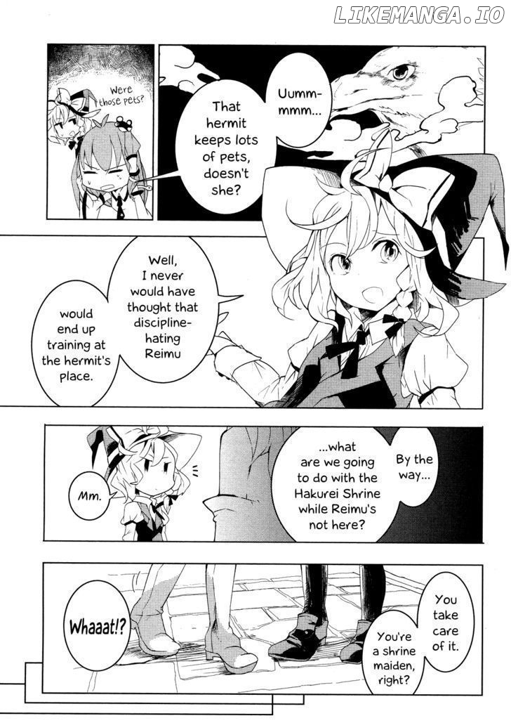 Touhou Ibarakasen - Wild and Horned Hermit chapter 5 - page 17