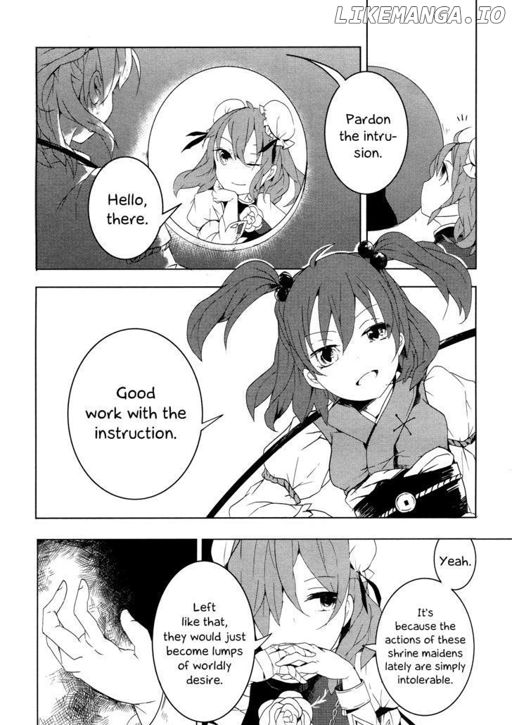Touhou Ibarakasen - Wild and Horned Hermit chapter 5 - page 22