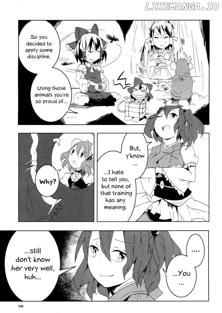 Touhou Ibarakasen - Wild and Horned Hermit chapter 5 - page 23