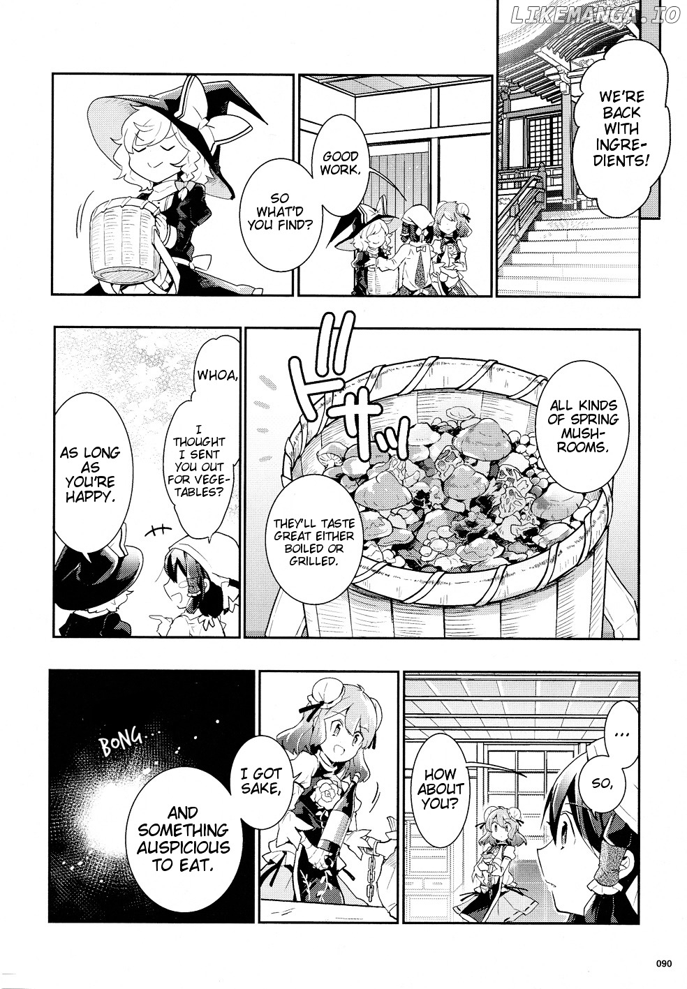Touhou Ibarakasen - Wild and Horned Hermit chapter 33 - page 12