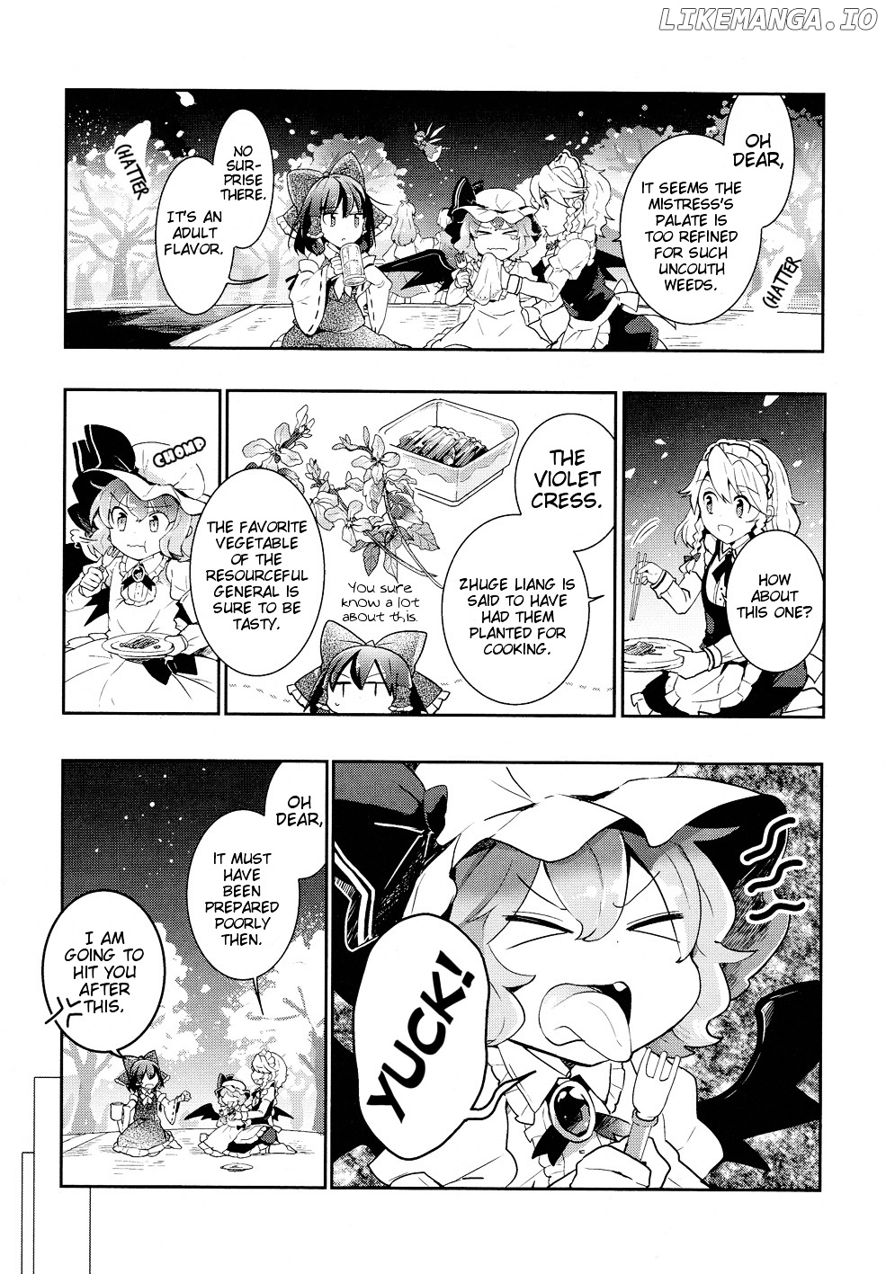 Touhou Ibarakasen - Wild and Horned Hermit chapter 33 - page 17