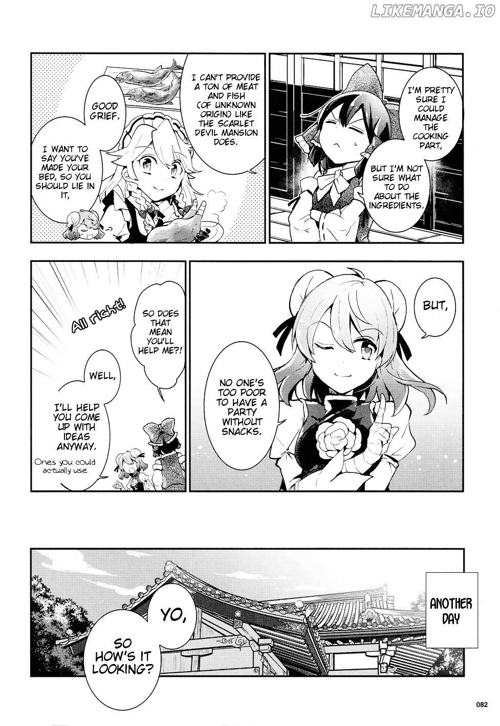 Touhou Ibarakasen - Wild and Horned Hermit chapter 33 - page 4