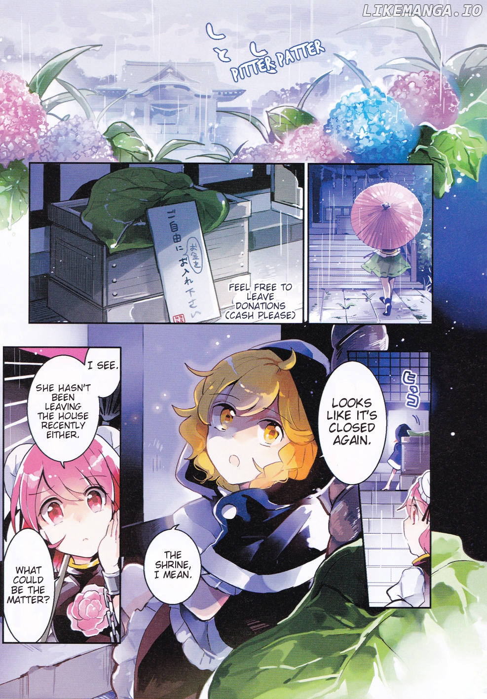 Touhou Ibarakasen - Wild and Horned Hermit chapter 34 - page 1