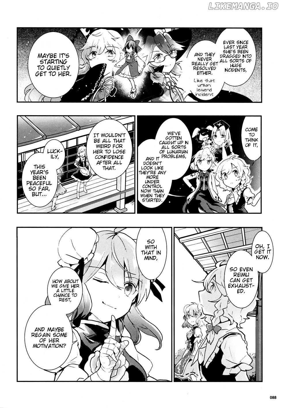 Touhou Ibarakasen - Wild and Horned Hermit chapter 34 - page 10
