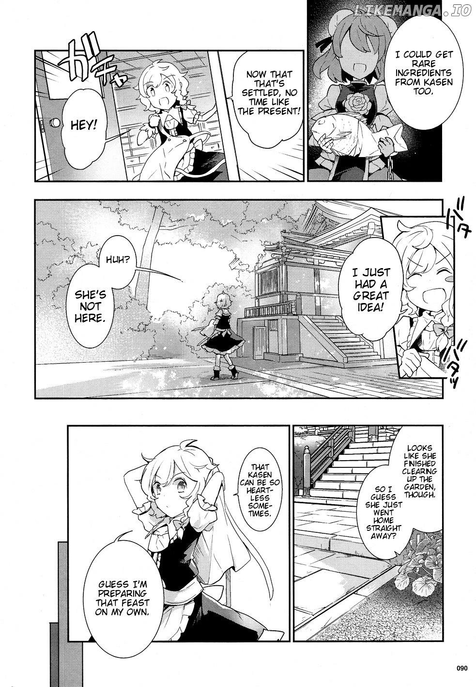 Touhou Ibarakasen - Wild and Horned Hermit chapter 34 - page 12