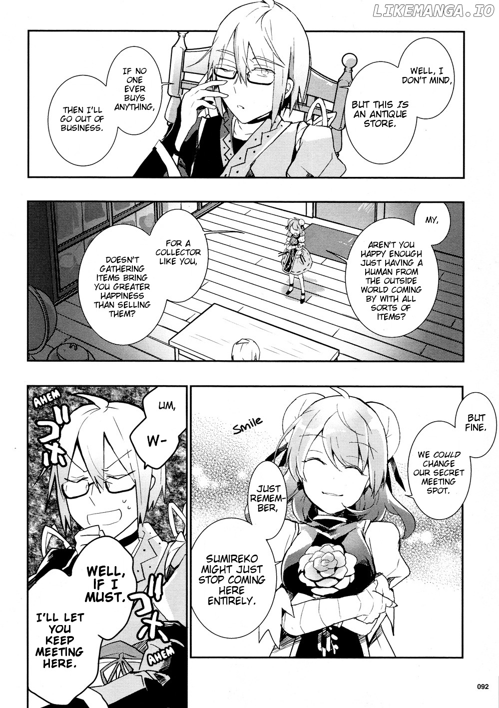 Touhou Ibarakasen - Wild and Horned Hermit chapter 34 - page 14