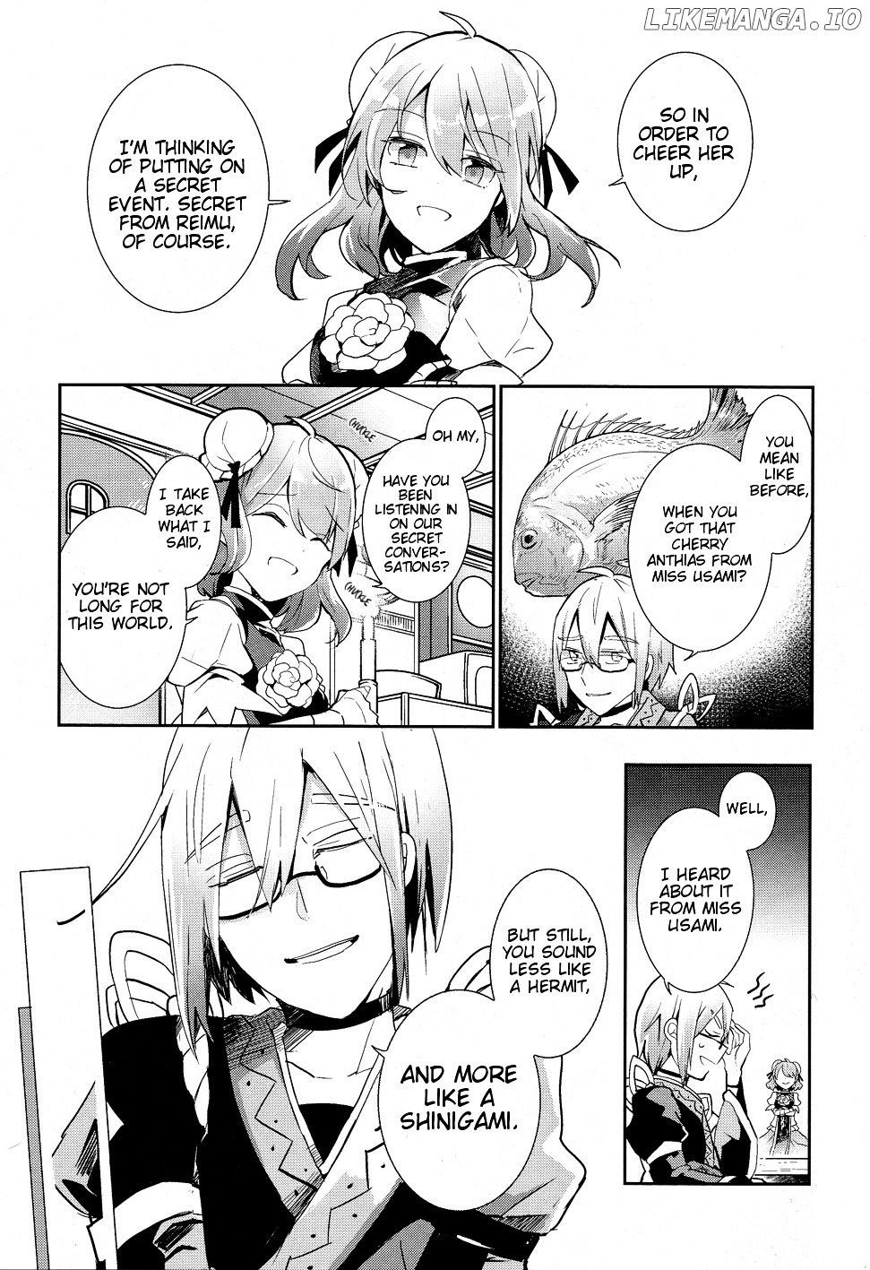 Touhou Ibarakasen - Wild and Horned Hermit chapter 34 - page 17