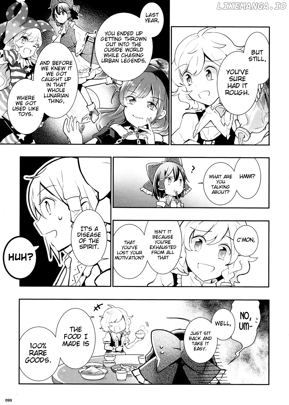 Touhou Ibarakasen - Wild and Horned Hermit chapter 34 - page 21