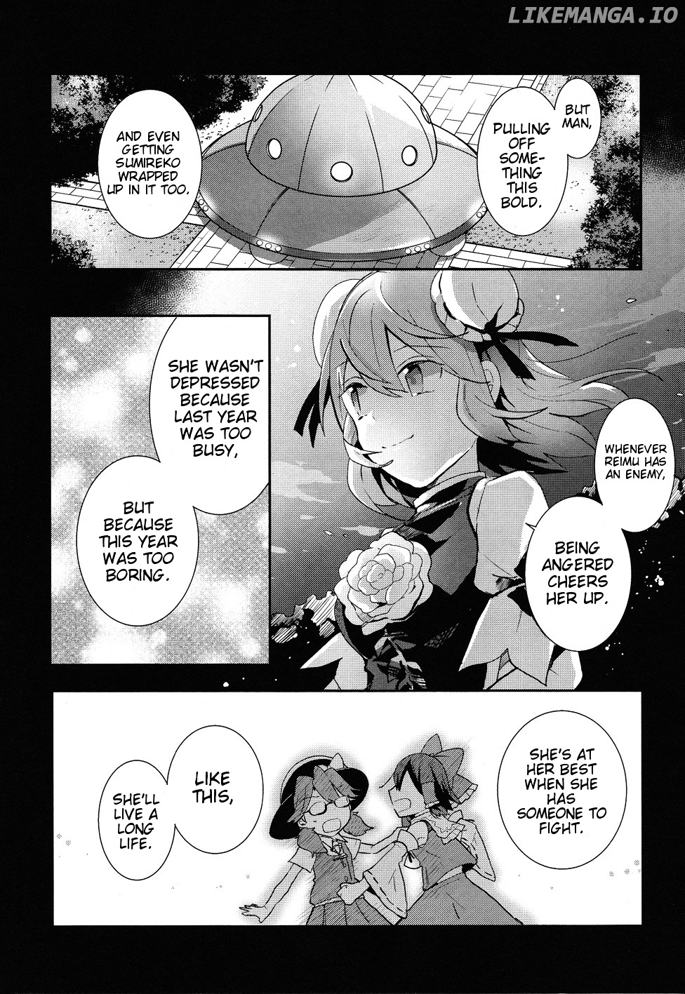 Touhou Ibarakasen - Wild and Horned Hermit chapter 34 - page 28