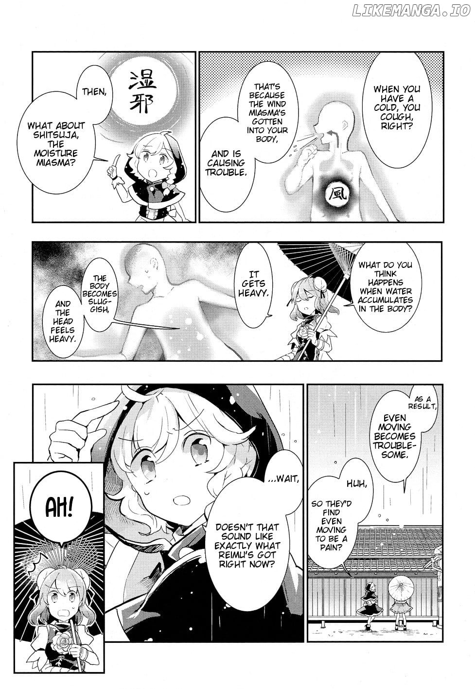 Touhou Ibarakasen - Wild and Horned Hermit chapter 34 - page 5