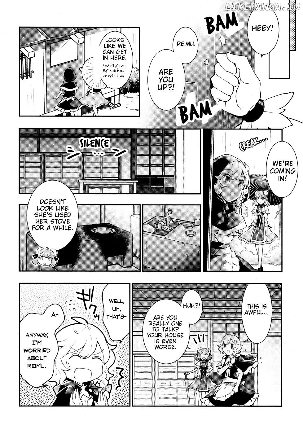 Touhou Ibarakasen - Wild and Horned Hermit chapter 34 - page 6