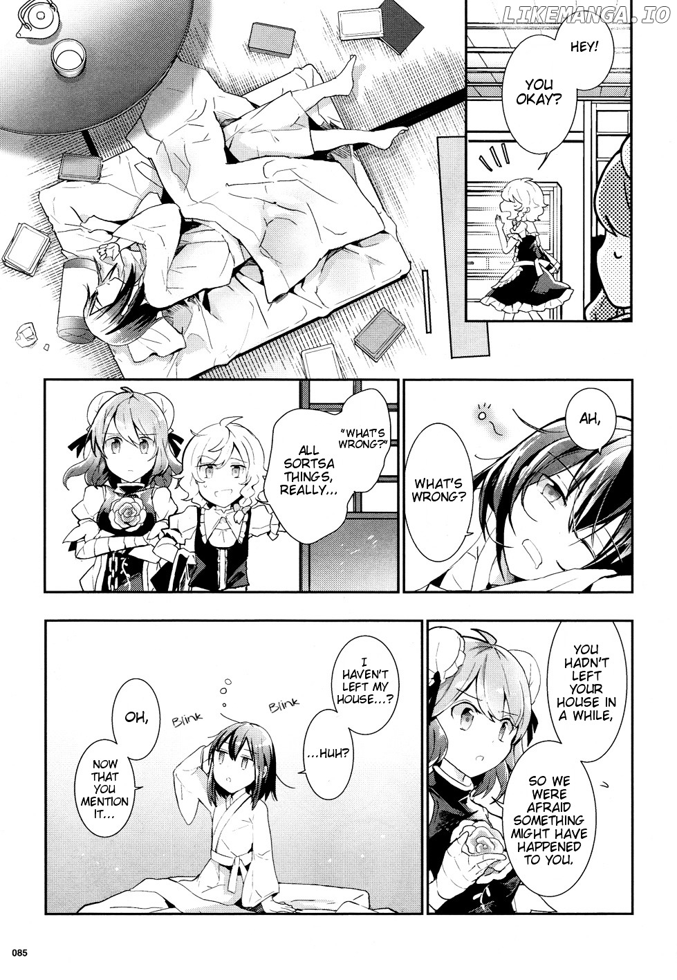 Touhou Ibarakasen - Wild and Horned Hermit chapter 34 - page 7