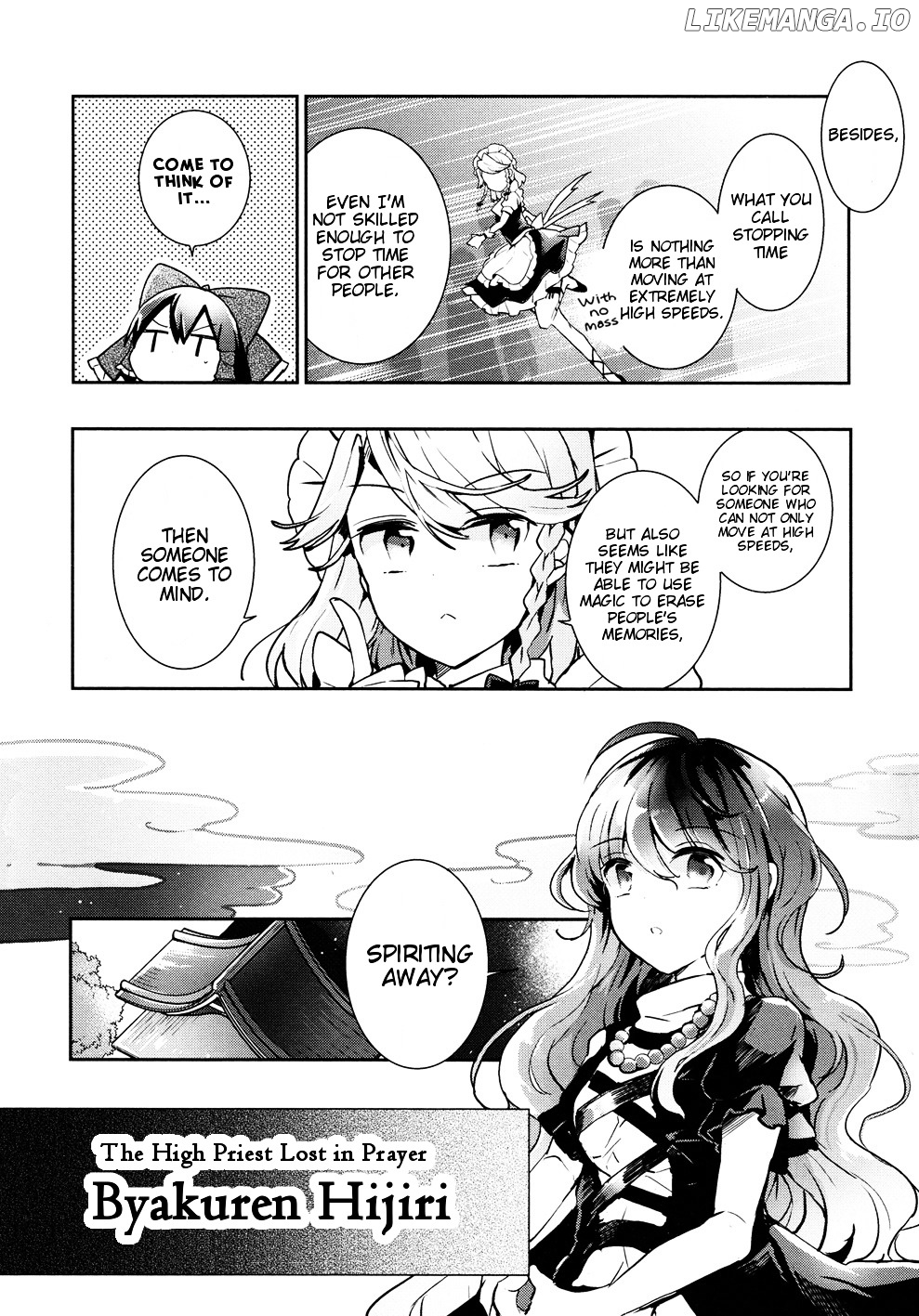Touhou Ibarakasen - Wild and Horned Hermit chapter 35 - page 10