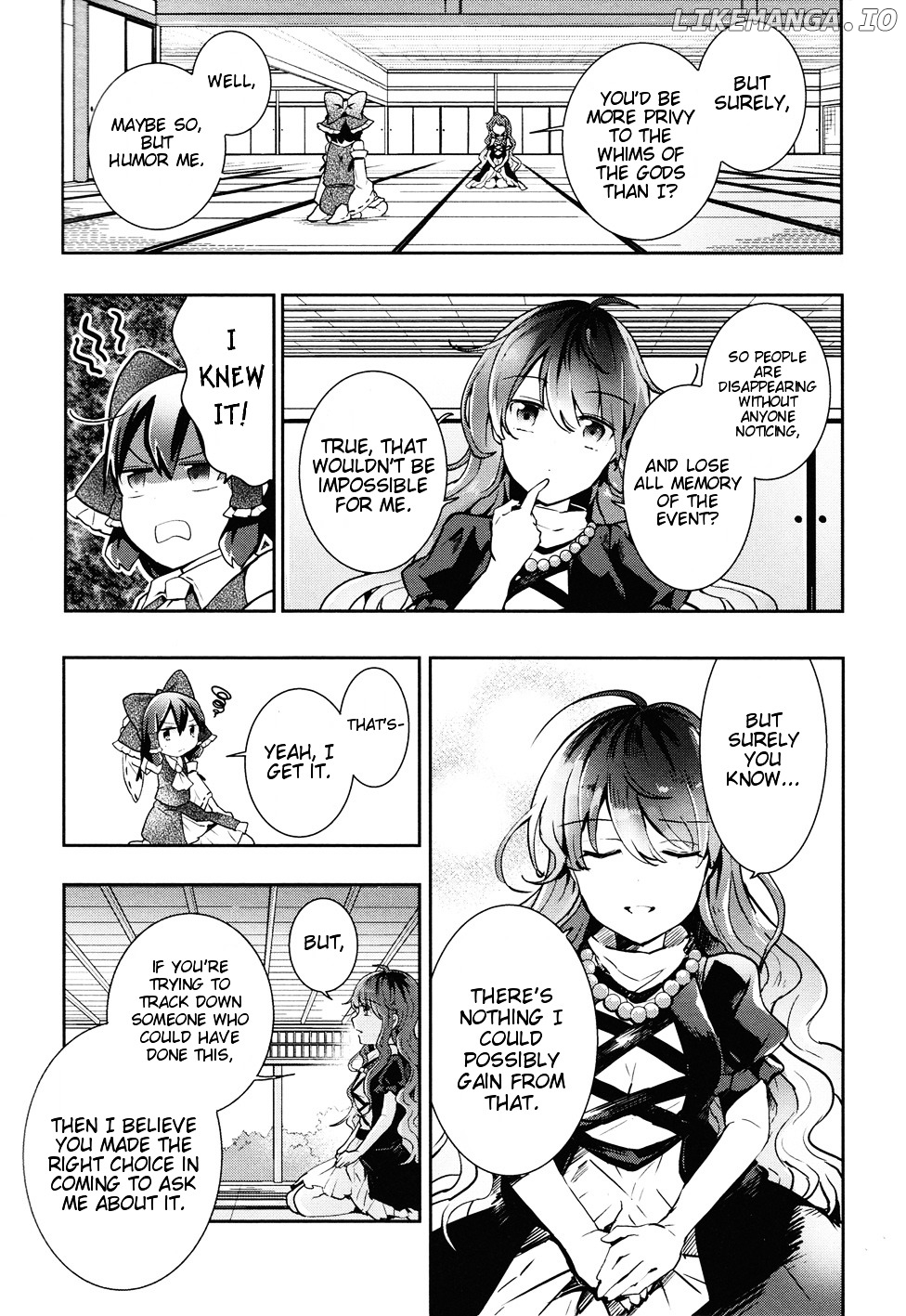 Touhou Ibarakasen - Wild and Horned Hermit chapter 35 - page 11