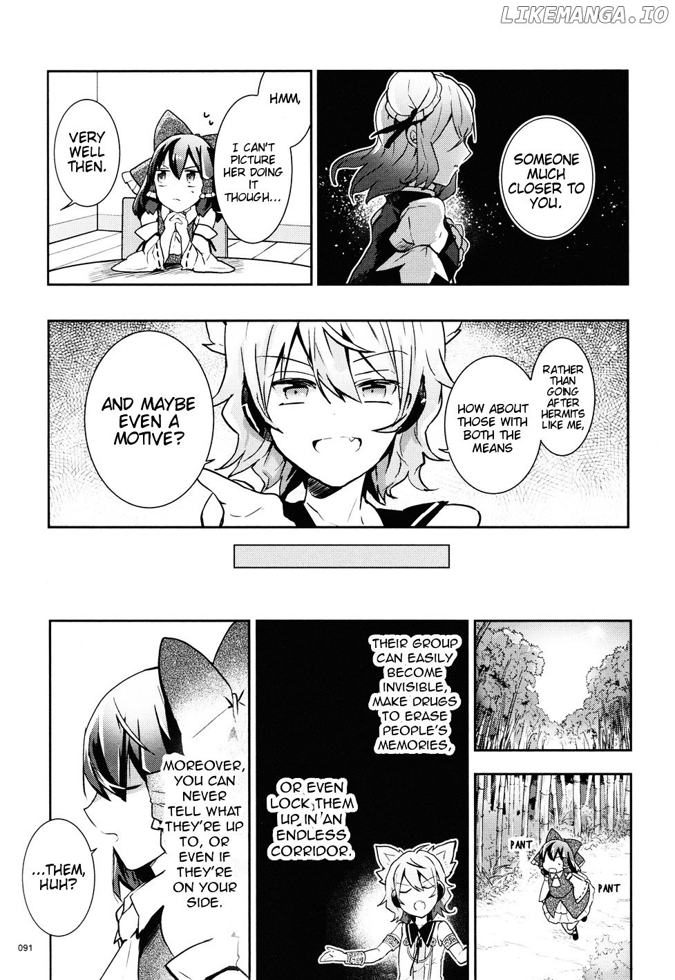 Touhou Ibarakasen - Wild and Horned Hermit chapter 35 - page 13
