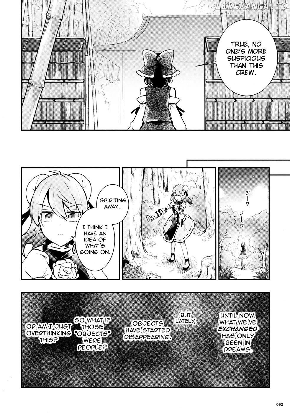 Touhou Ibarakasen - Wild and Horned Hermit chapter 35 - page 14