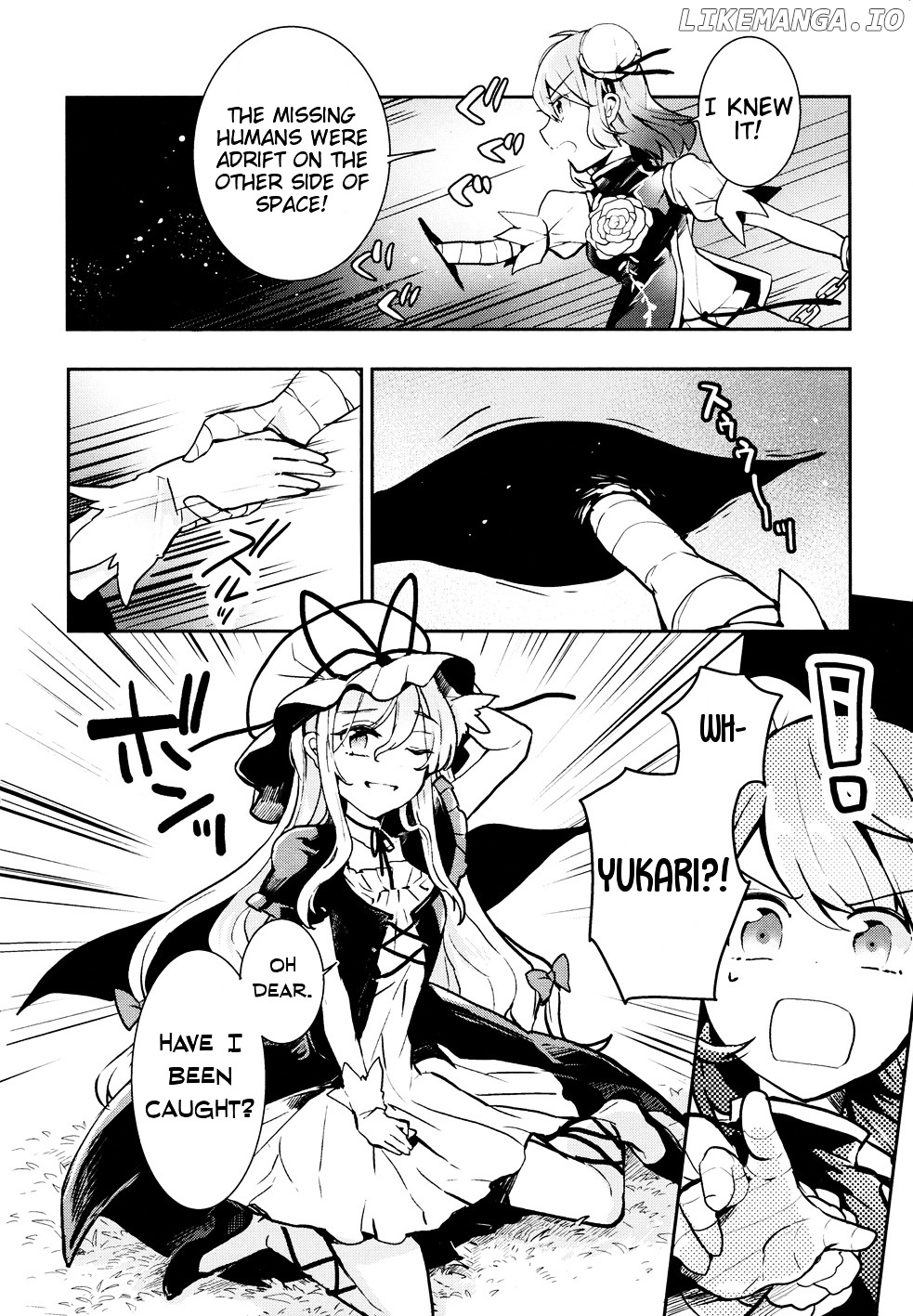 Touhou Ibarakasen - Wild and Horned Hermit chapter 35 - page 16