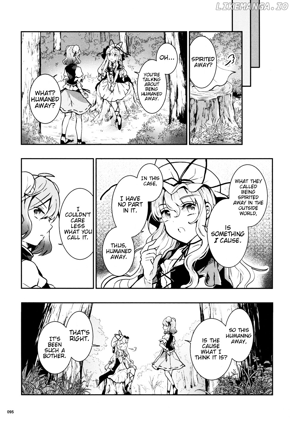 Touhou Ibarakasen - Wild and Horned Hermit chapter 35 - page 17