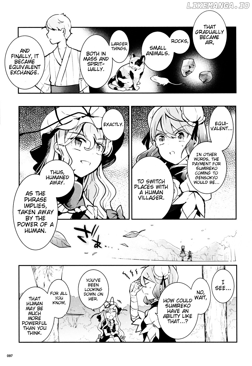 Touhou Ibarakasen - Wild and Horned Hermit chapter 35 - page 19