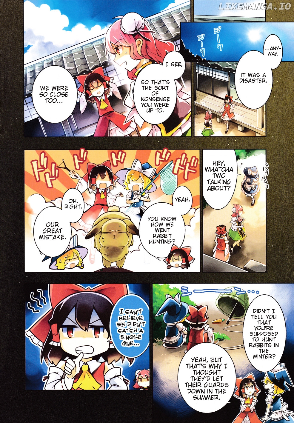 Touhou Ibarakasen - Wild and Horned Hermit chapter 35 - page 2