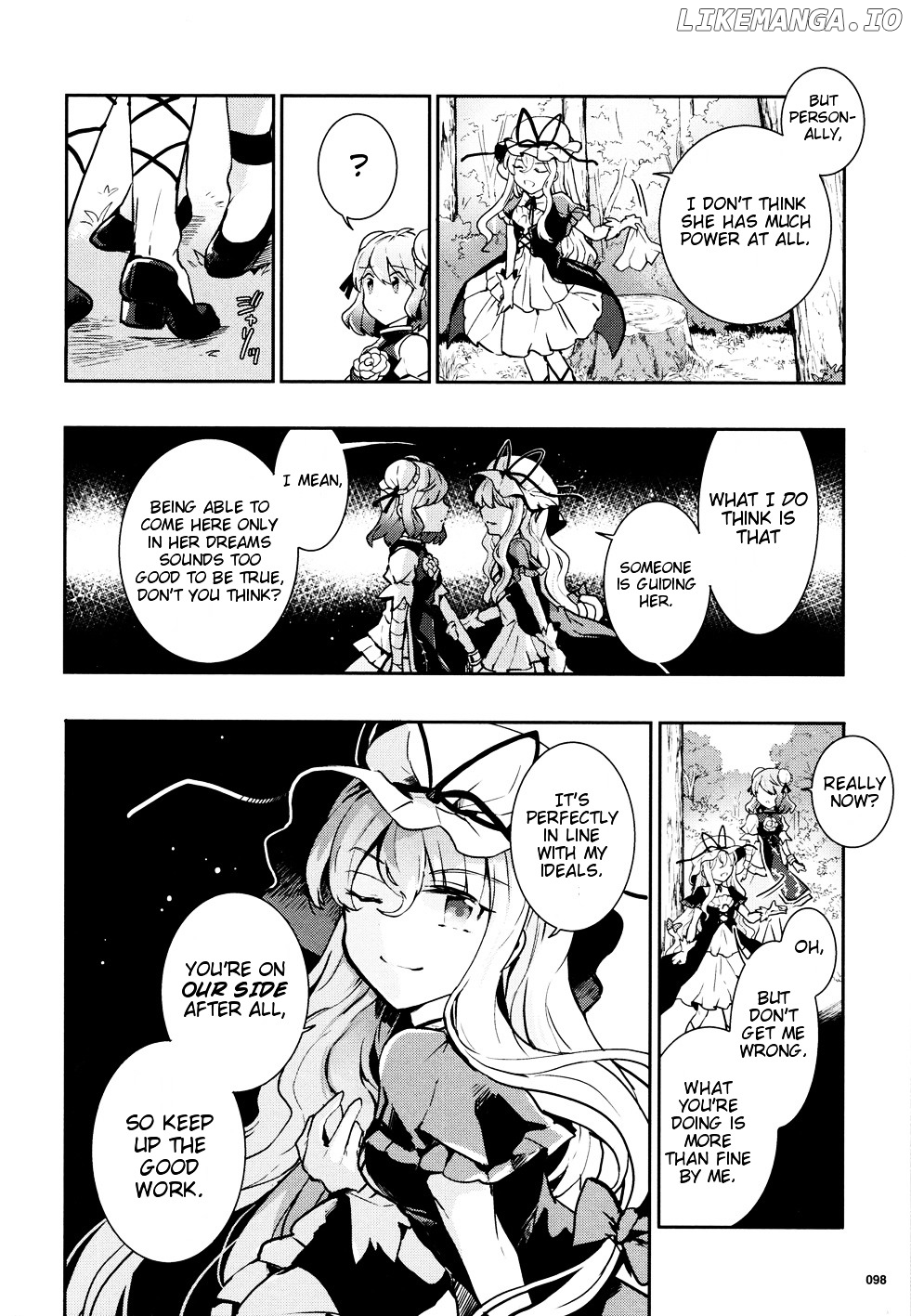 Touhou Ibarakasen - Wild and Horned Hermit chapter 35 - page 20