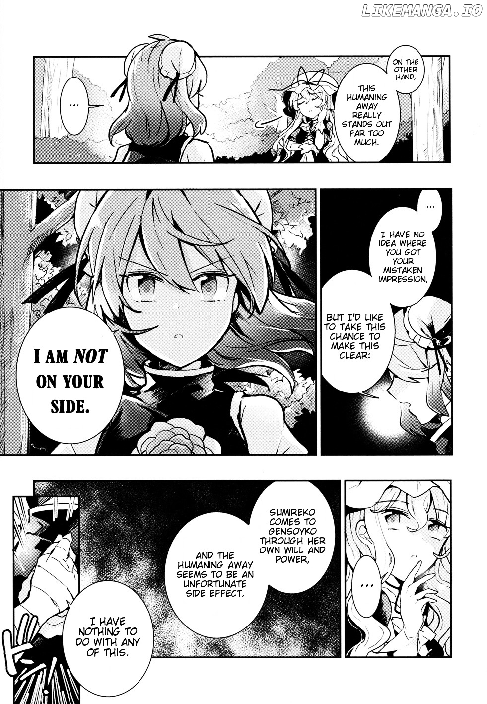Touhou Ibarakasen - Wild and Horned Hermit chapter 35 - page 21