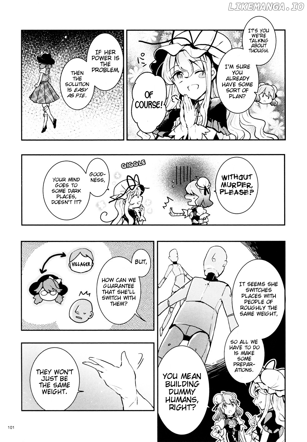 Touhou Ibarakasen - Wild and Horned Hermit chapter 35 - page 23