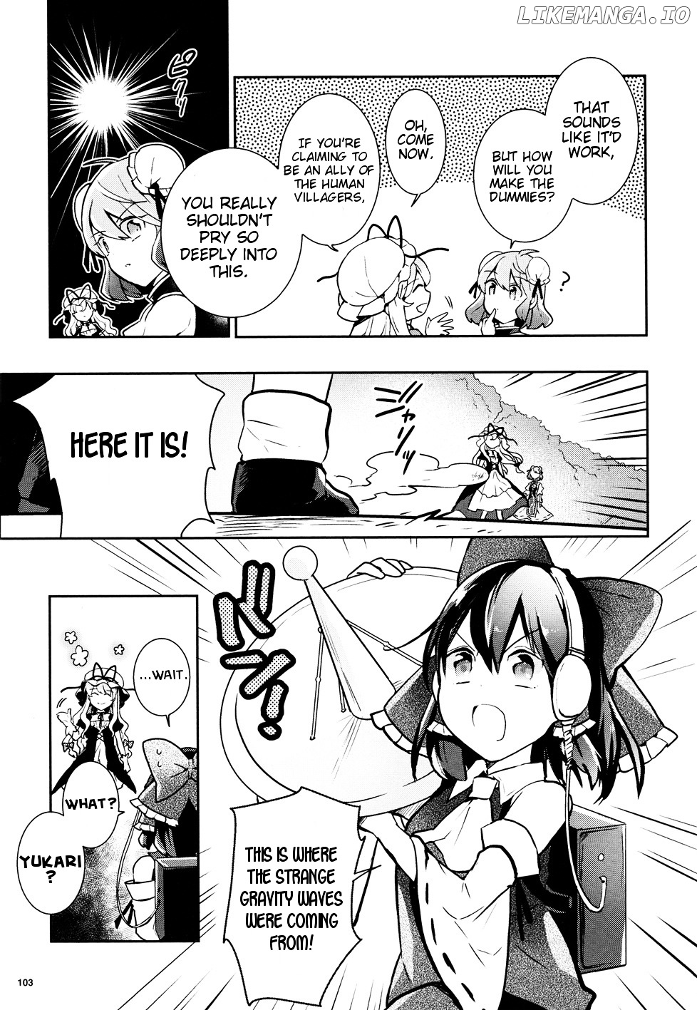 Touhou Ibarakasen - Wild and Horned Hermit chapter 35 - page 25