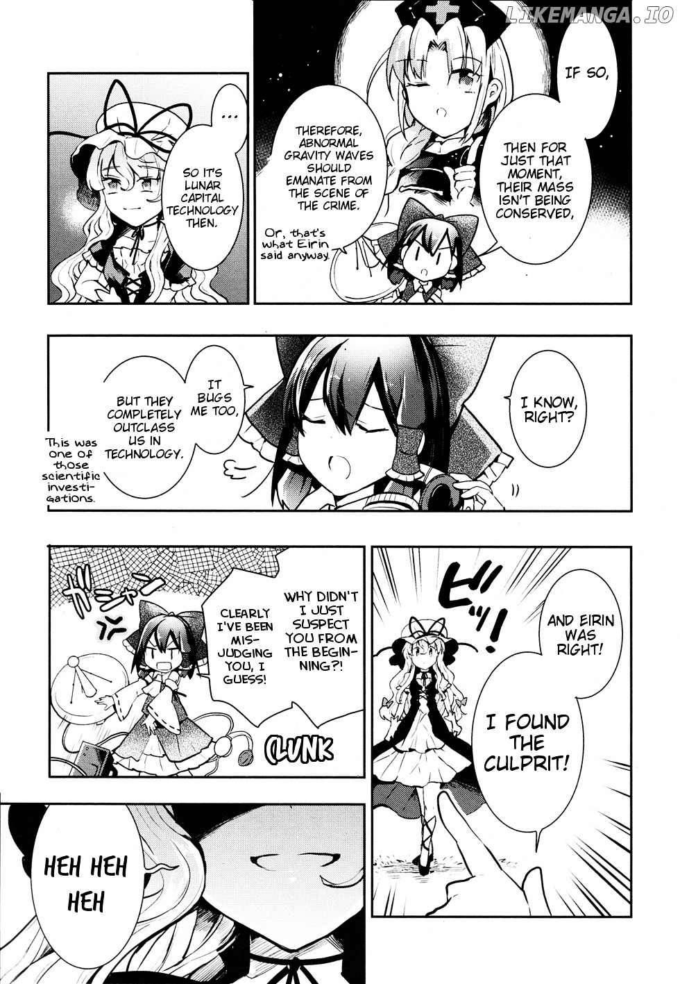 Touhou Ibarakasen - Wild and Horned Hermit chapter 35 - page 27