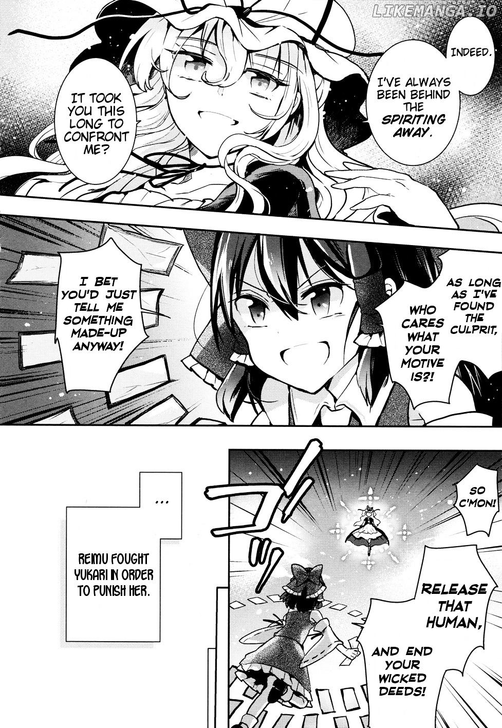 Touhou Ibarakasen - Wild and Horned Hermit chapter 35 - page 28