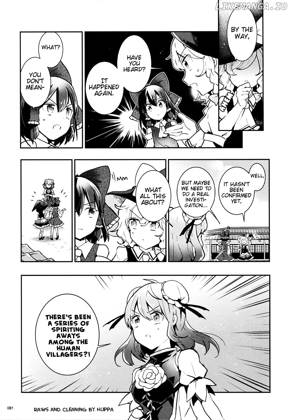 Touhou Ibarakasen - Wild and Horned Hermit chapter 35 - page 3