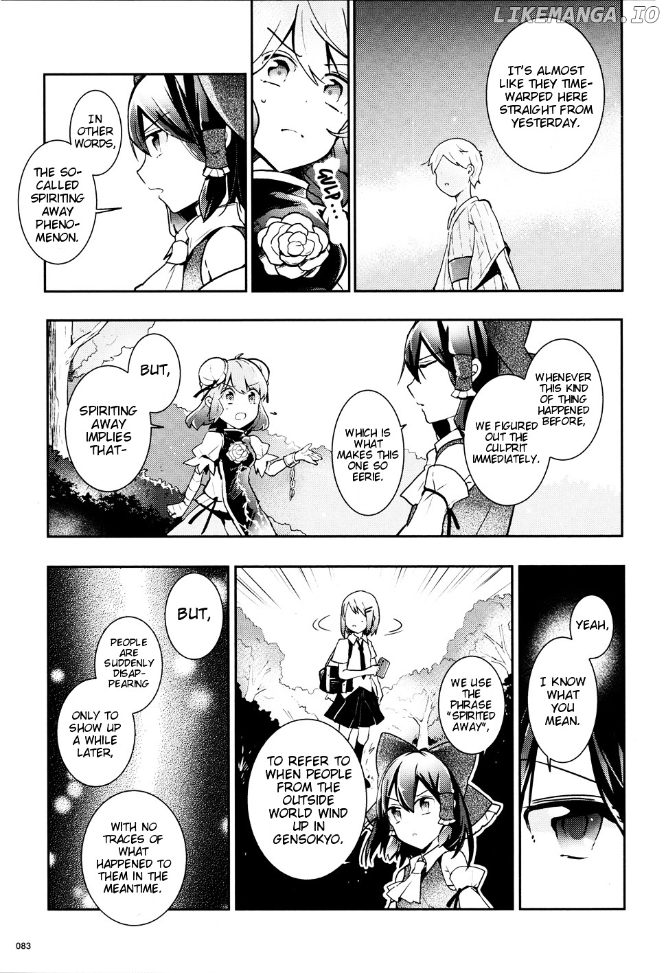 Touhou Ibarakasen - Wild and Horned Hermit chapter 35 - page 5