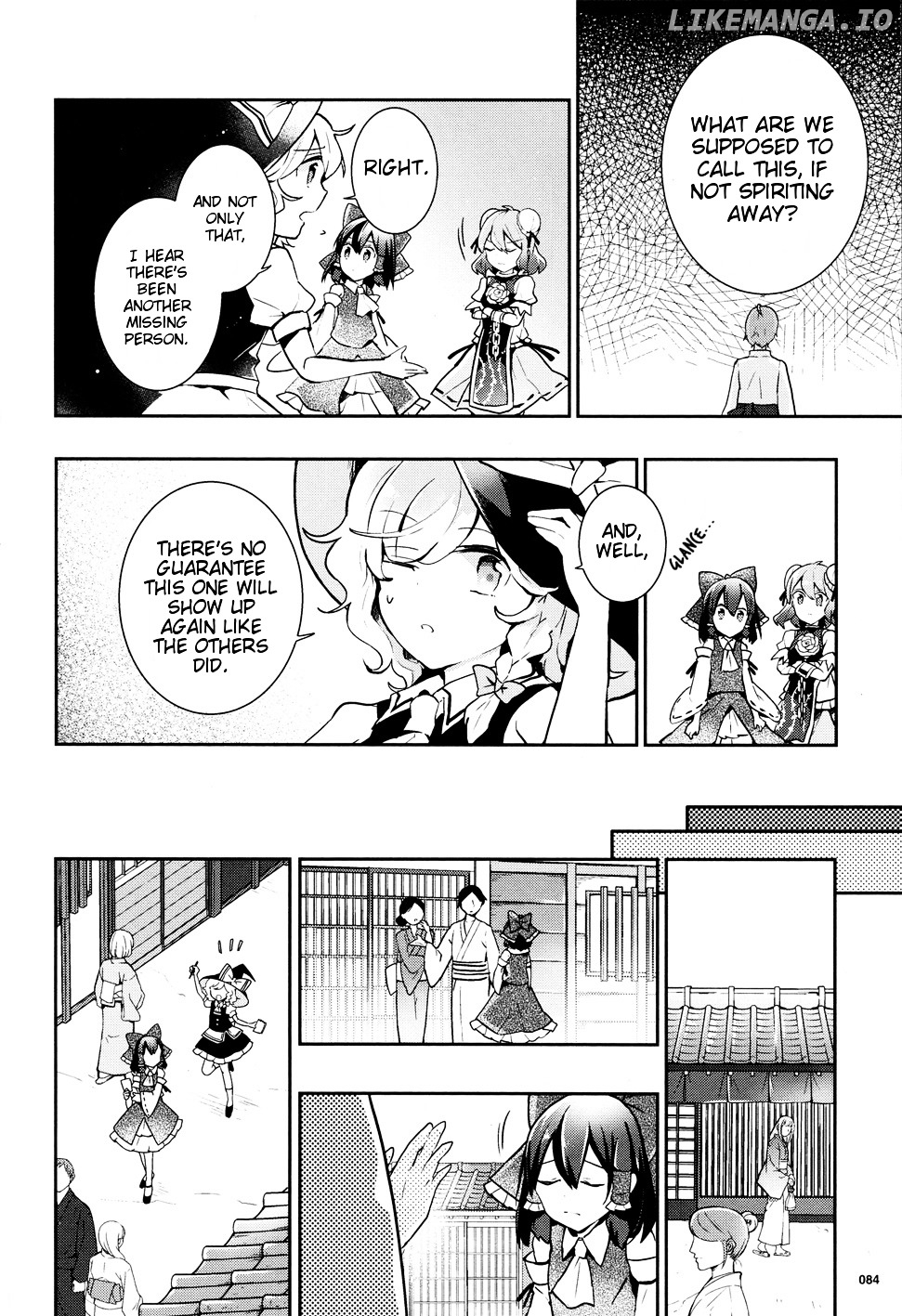 Touhou Ibarakasen - Wild and Horned Hermit chapter 35 - page 6