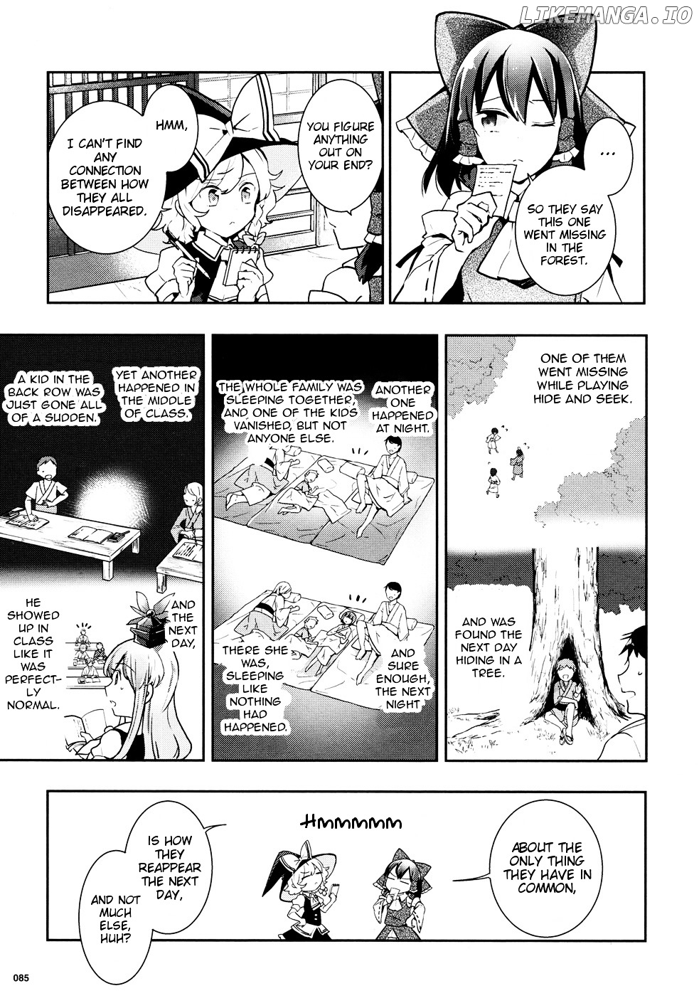 Touhou Ibarakasen - Wild and Horned Hermit chapter 35 - page 7