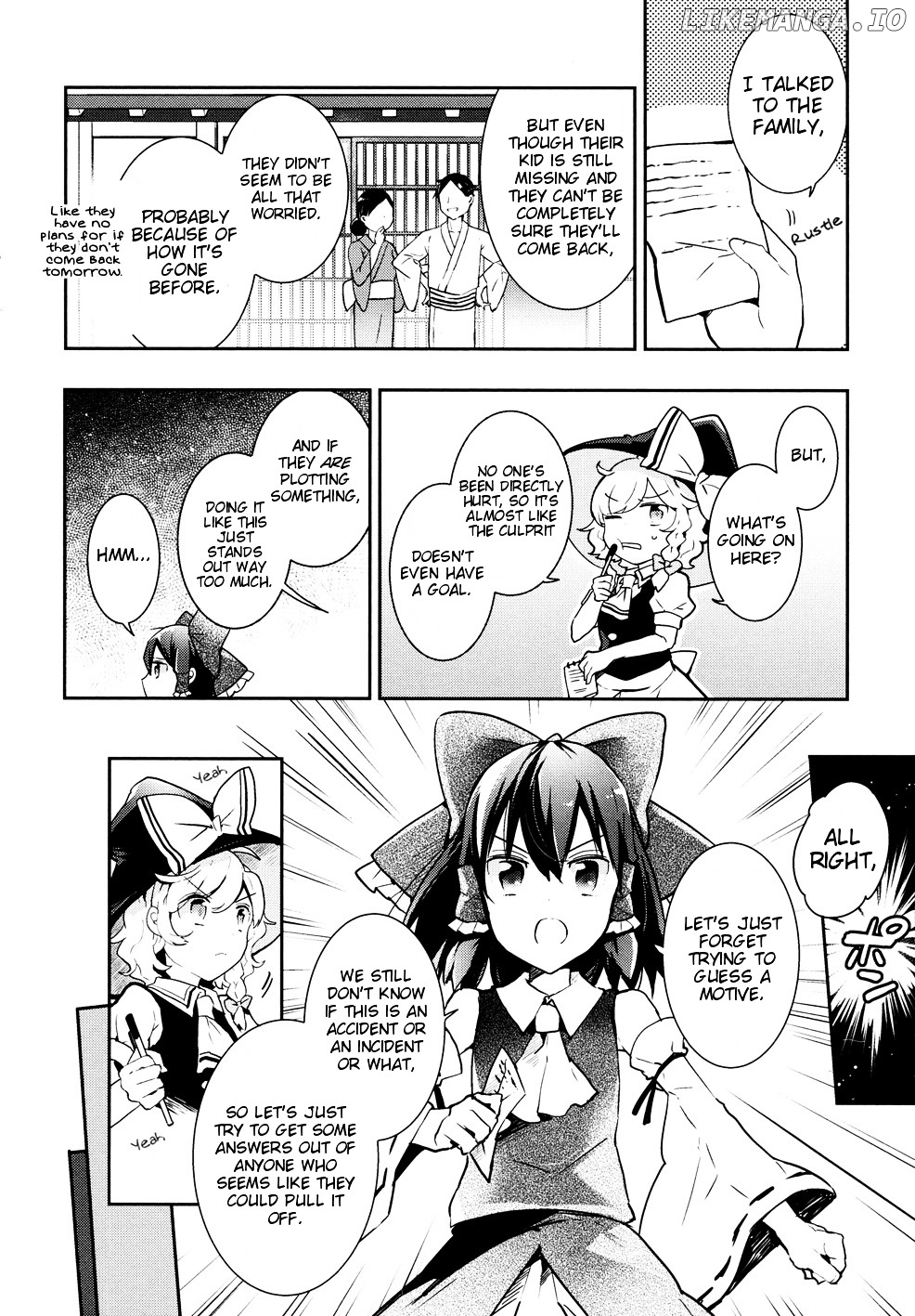 Touhou Ibarakasen - Wild and Horned Hermit chapter 35 - page 8