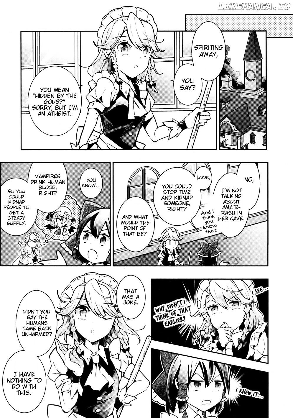 Touhou Ibarakasen - Wild and Horned Hermit chapter 35 - page 9