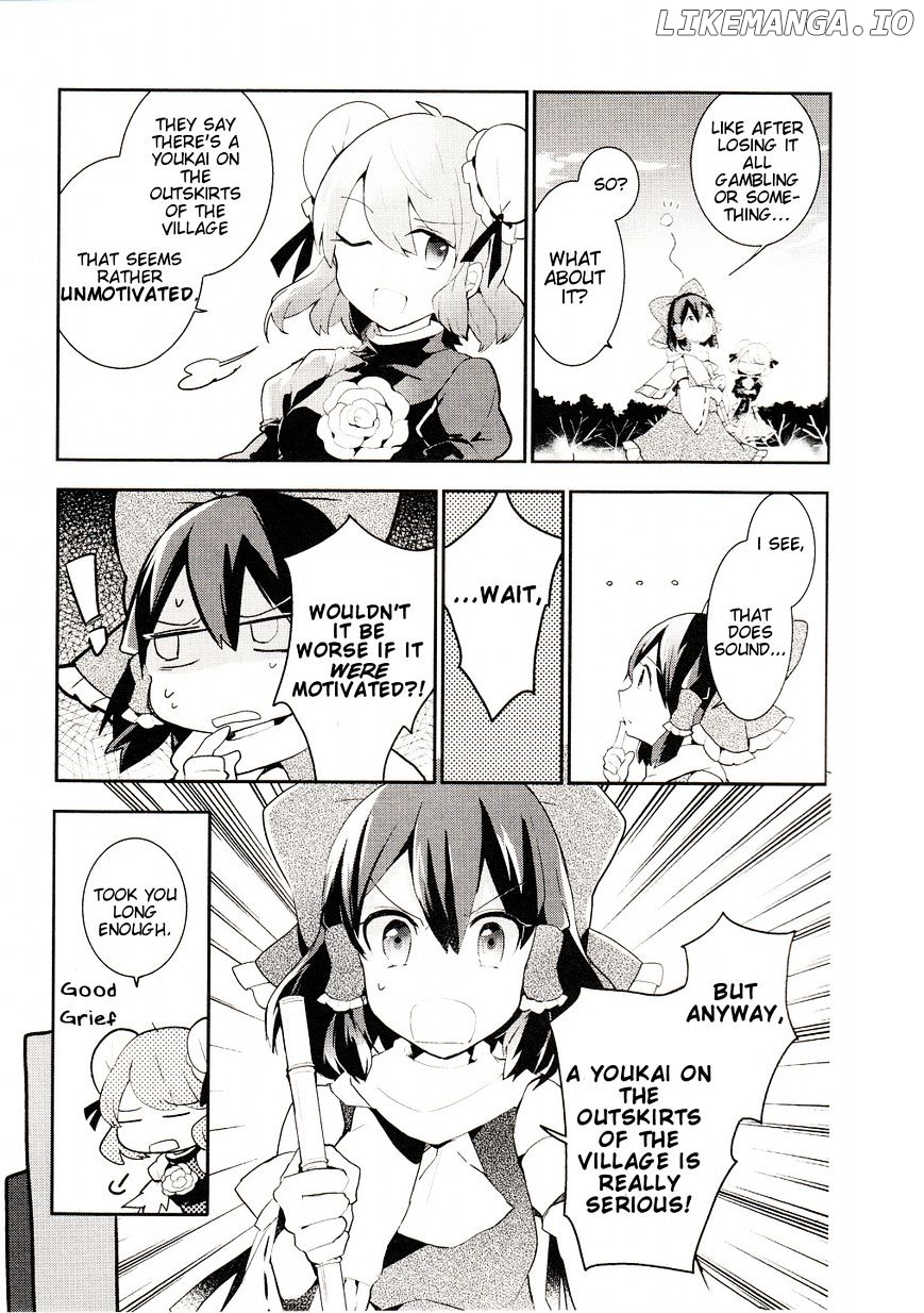 Touhou Ibarakasen - Wild and Horned Hermit chapter 26 - page 6