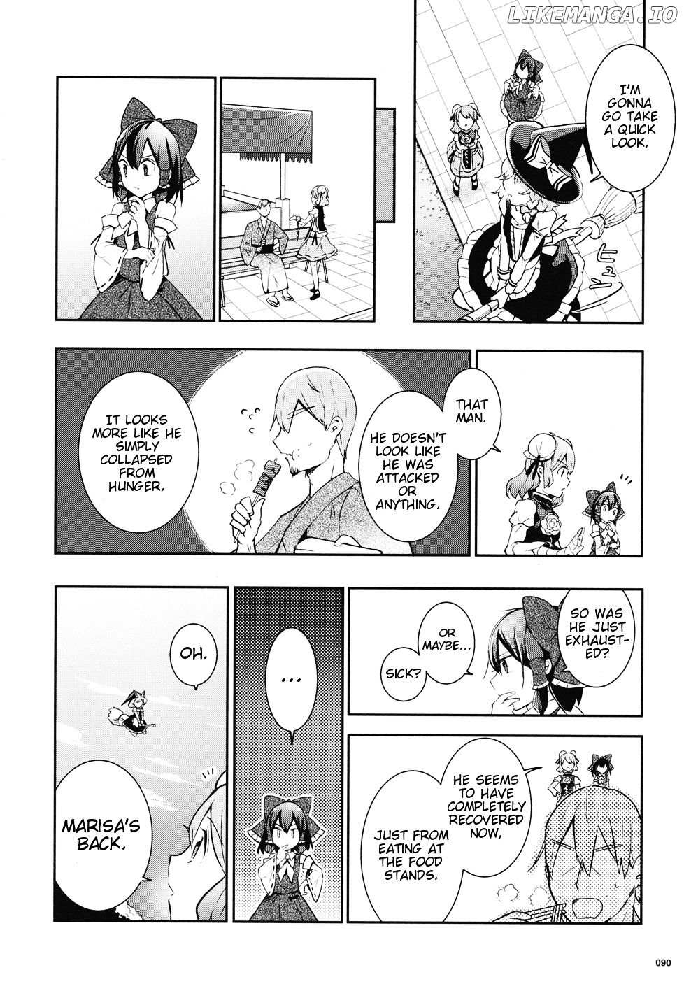 Touhou Ibarakasen - Wild and Horned Hermit chapter 36 - page 12