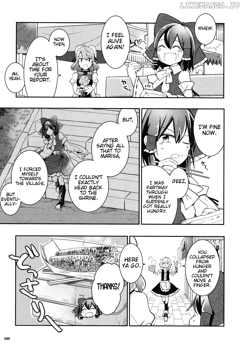 Touhou Ibarakasen - Wild and Horned Hermit chapter 36 - page 21