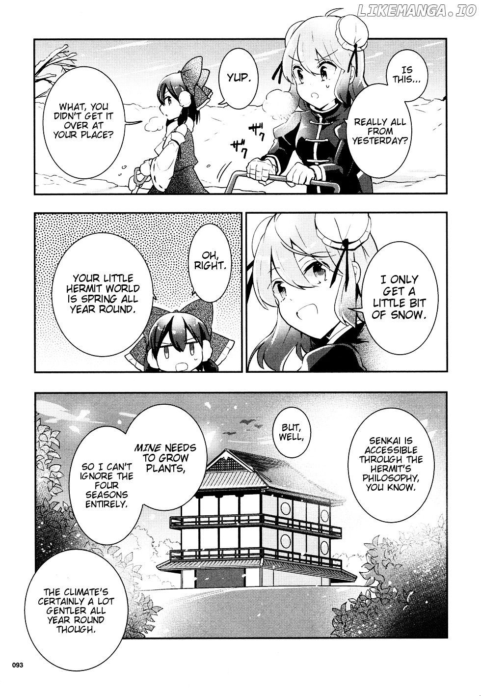 Touhou Ibarakasen - Wild and Horned Hermit chapter 37 - page 16