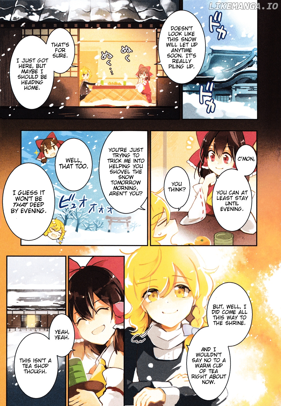Touhou Ibarakasen - Wild and Horned Hermit chapter 37 - page 2