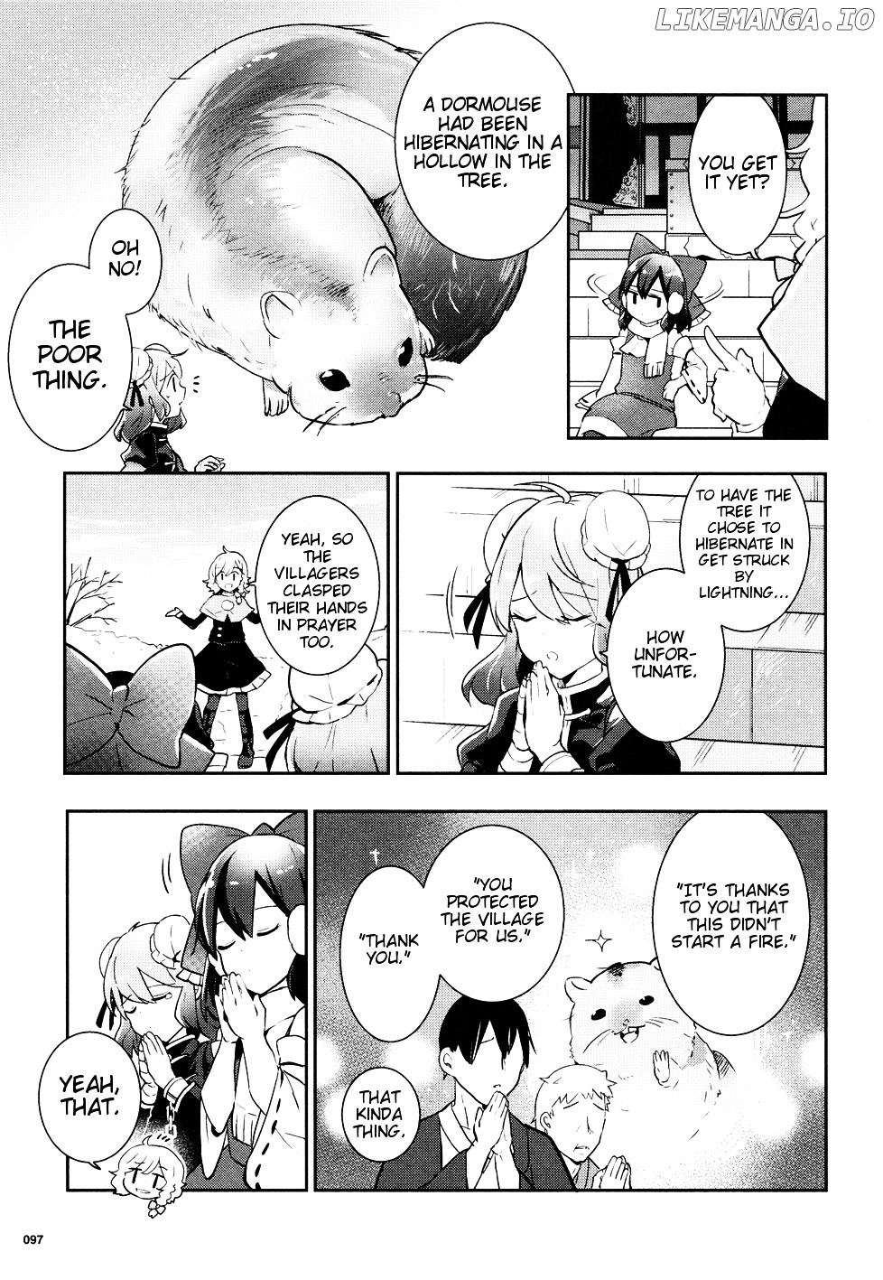 Touhou Ibarakasen - Wild and Horned Hermit chapter 37 - page 20