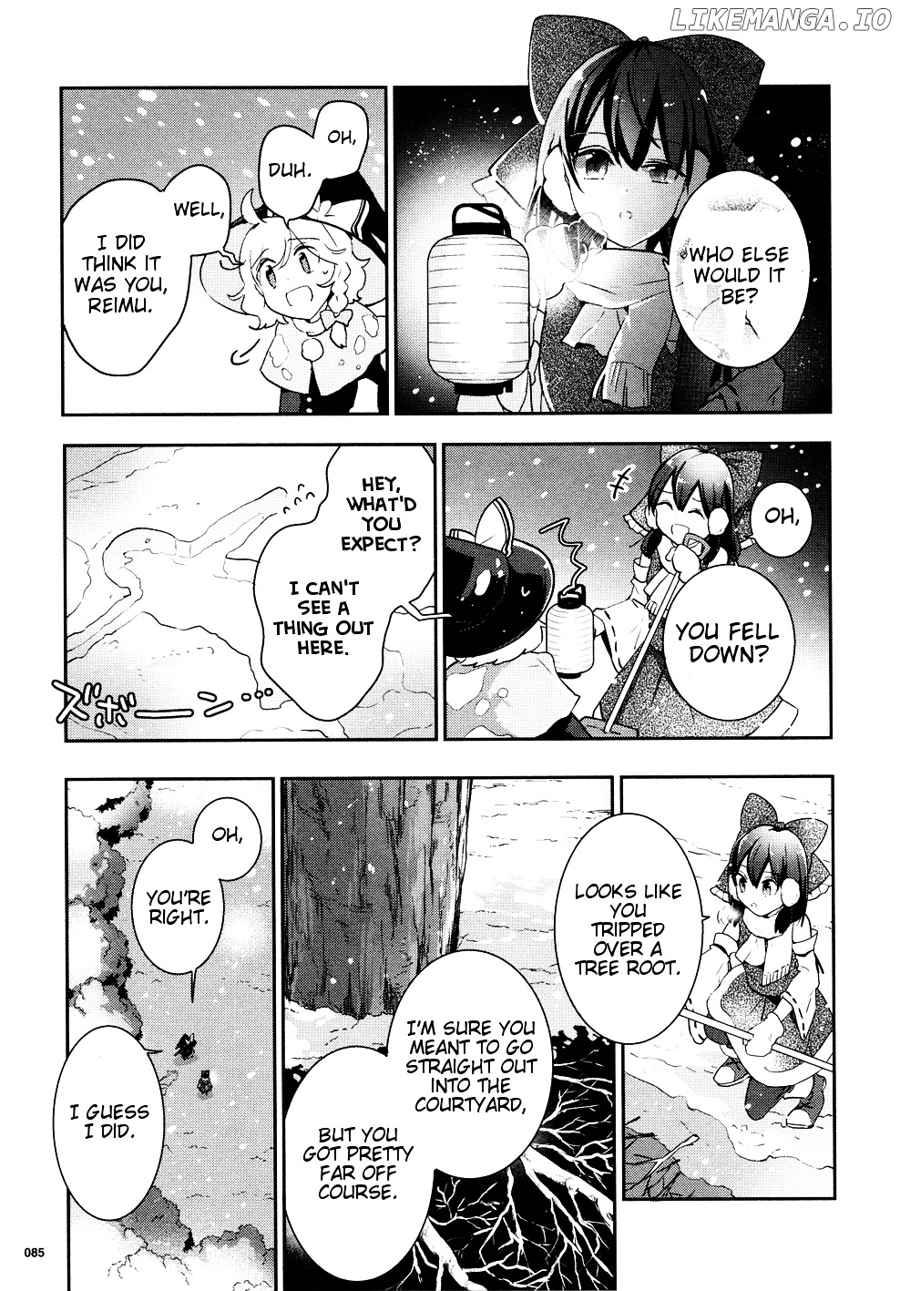 Touhou Ibarakasen - Wild and Horned Hermit chapter 37 - page 8