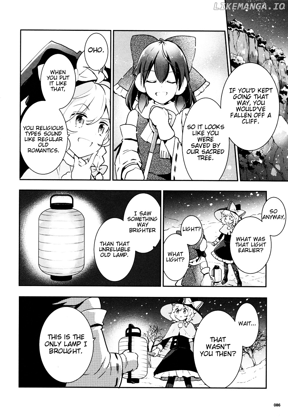 Touhou Ibarakasen - Wild and Horned Hermit chapter 37 - page 9