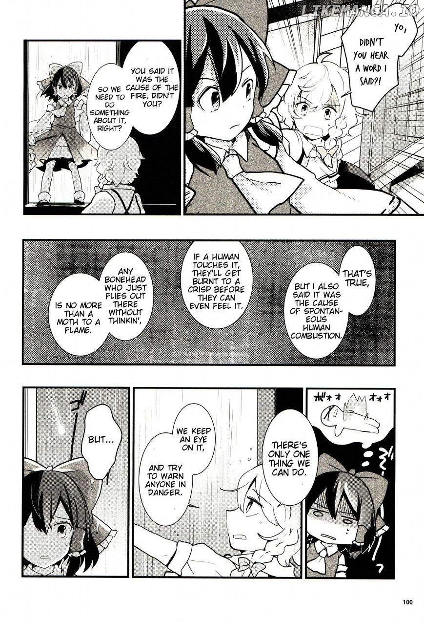 Touhou Ibarakasen - Wild and Horned Hermit chapter 24 - page 22