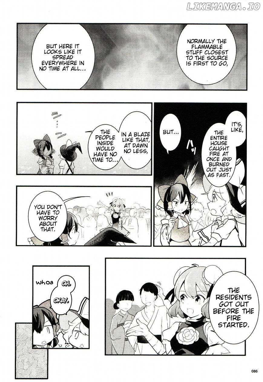Touhou Ibarakasen - Wild and Horned Hermit chapter 24 - page 8