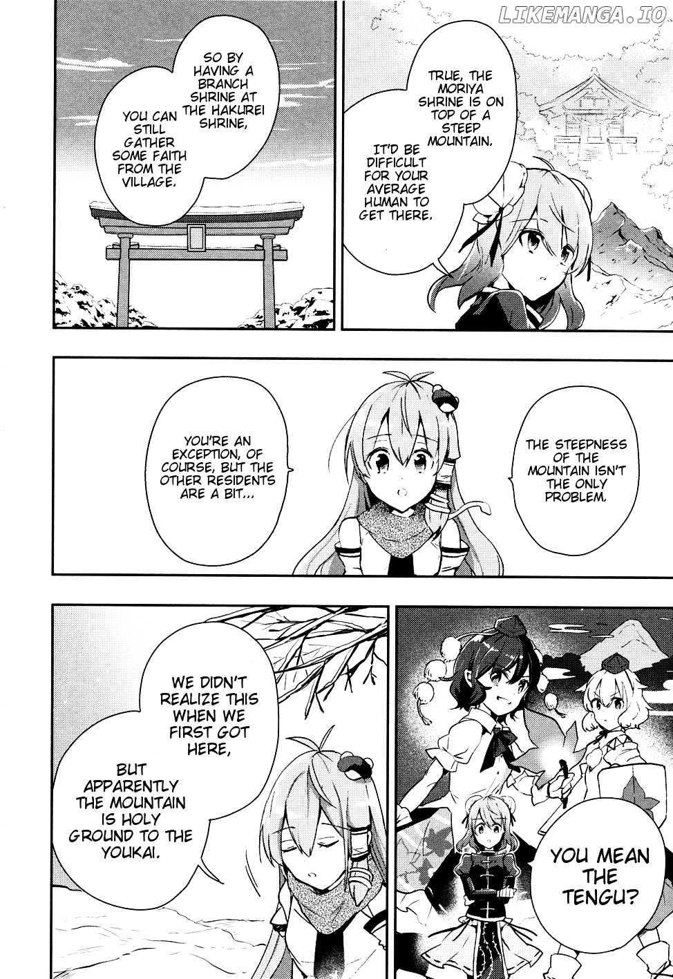 Touhou Ibarakasen - Wild and Horned Hermit chapter 38 - page 10
