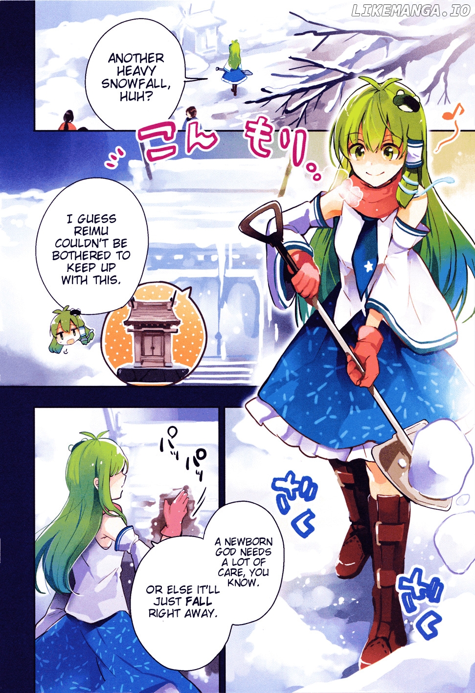 Touhou Ibarakasen - Wild and Horned Hermit chapter 38 - page 2