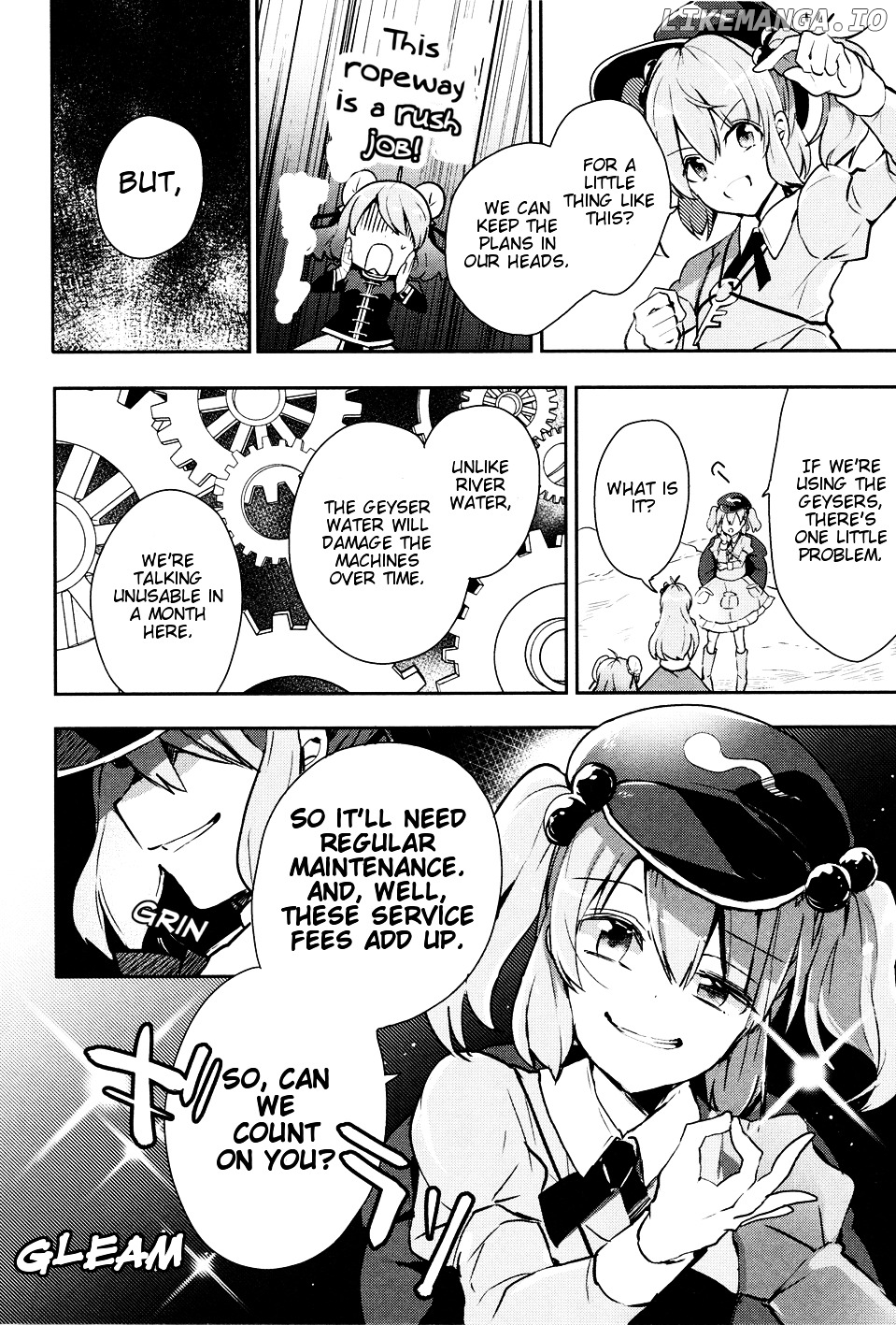 Touhou Ibarakasen - Wild and Horned Hermit chapter 38 - page 22